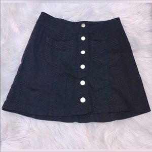 Charlotte Russe black mini skirt